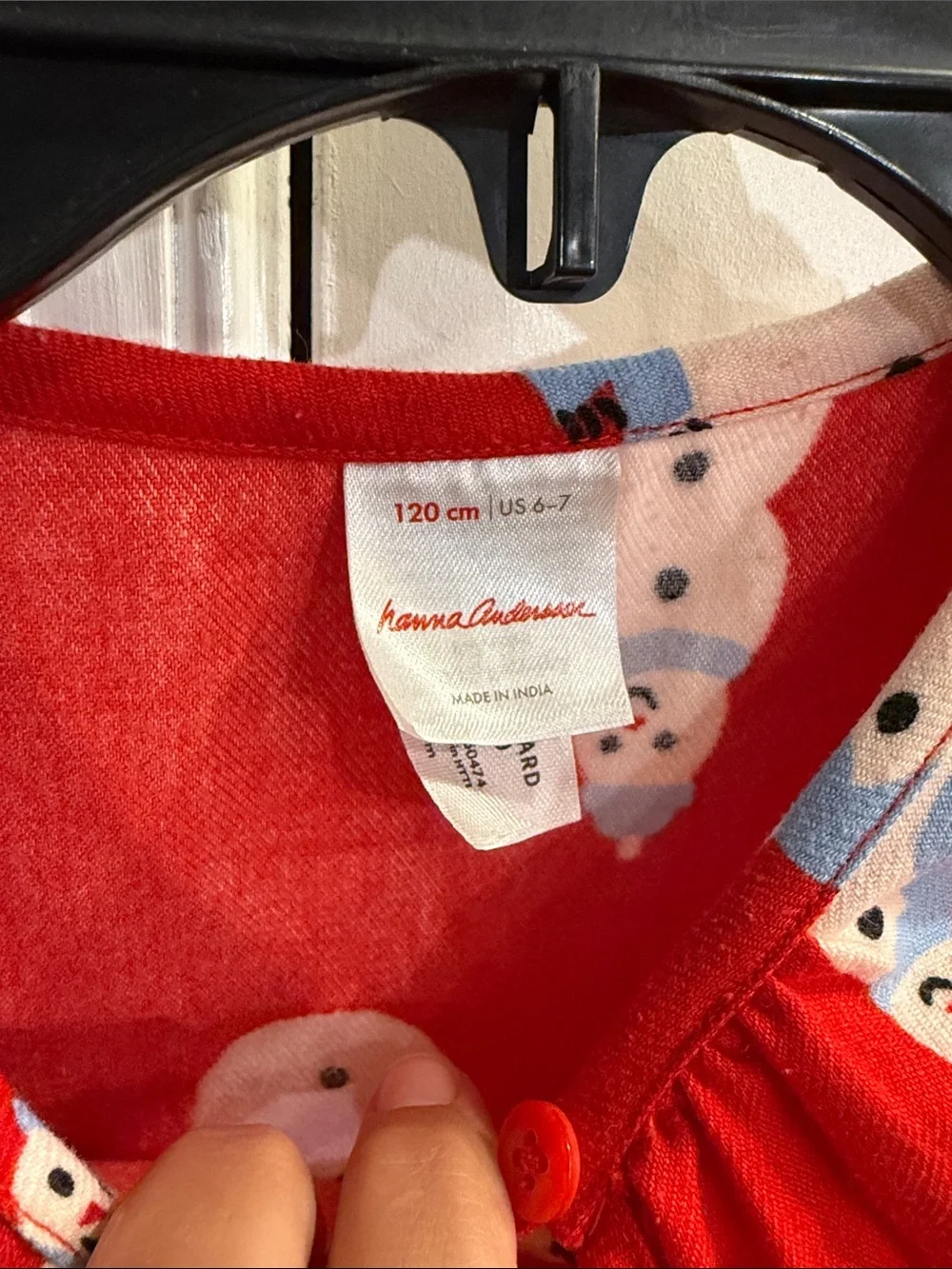 Hanna Andersson Snowman Nightgown - Picture 3 of 5